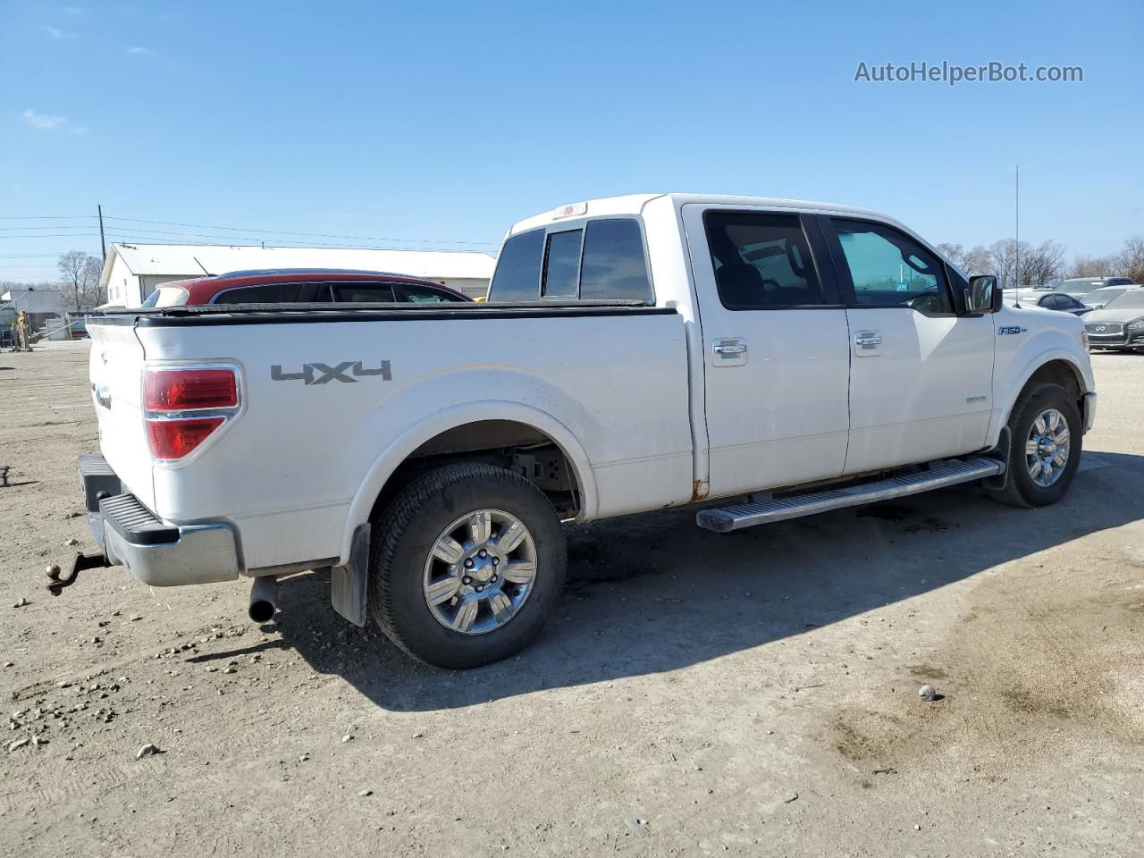 2011 Ford F150 Supercrew White vin: 1FTFW1ET0BFC56754