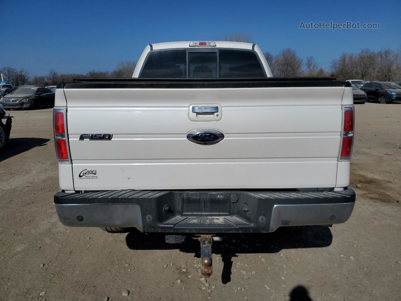 2011 Ford F150 Supercrew White vin: 1FTFW1ET0BFC56754