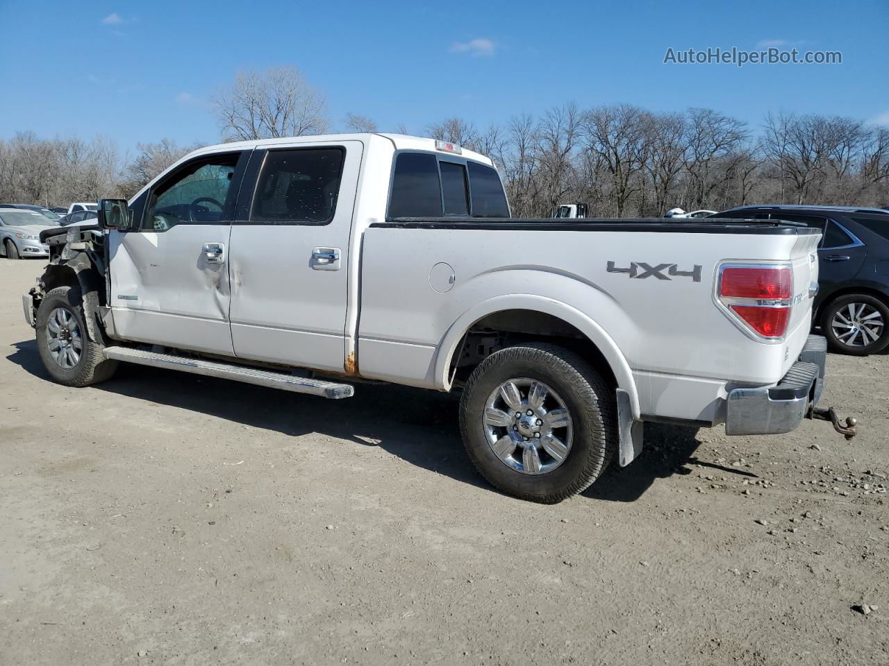 2011 Ford F150 Supercrew White vin: 1FTFW1ET0BFC56754