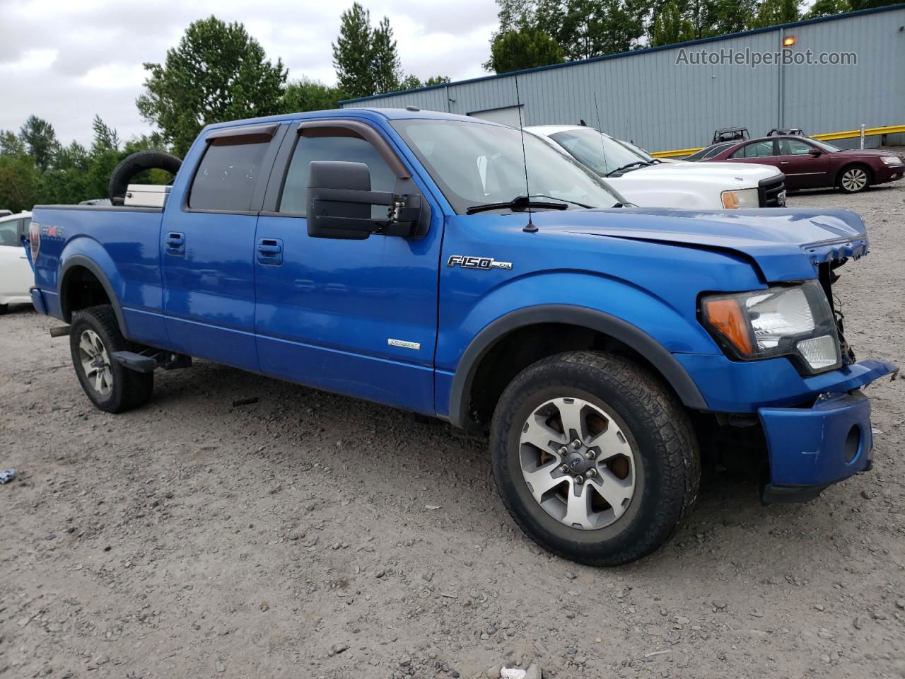 2011 Ford F150 Supercrew Синий vin: 1FTFW1ET0BFD32926