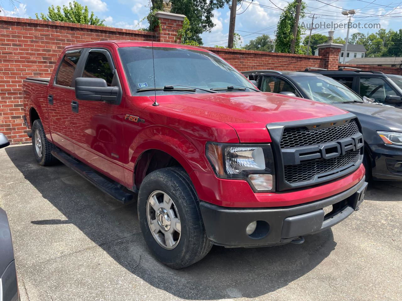 2011 Ford F150 Supercrew Red vin: 1FTFW1ET0BKD96326