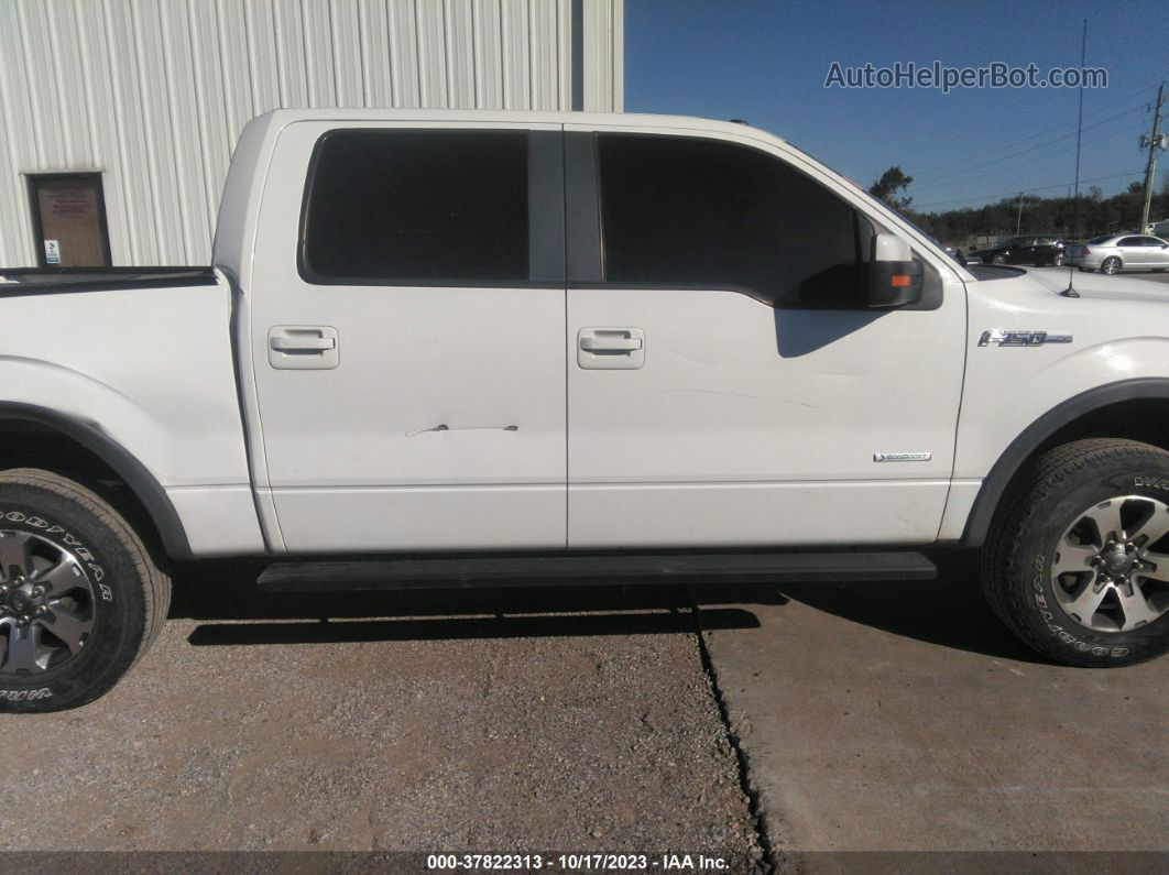 2011 Ford F-150 Fx4 White vin: 1FTFW1ET0BKE16428