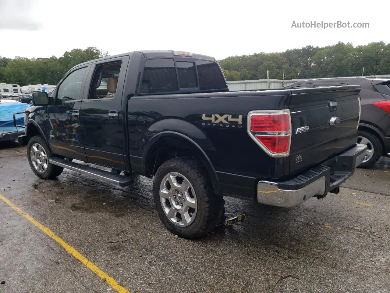 2014 Ford F150 Supercrew Black vin: 1FTFW1ET0EFA12686