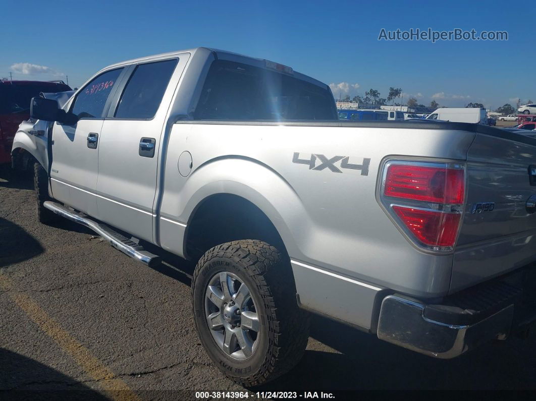 2014 Ford F-150 Xlt Silver vin: 1FTFW1ET0EFC73817