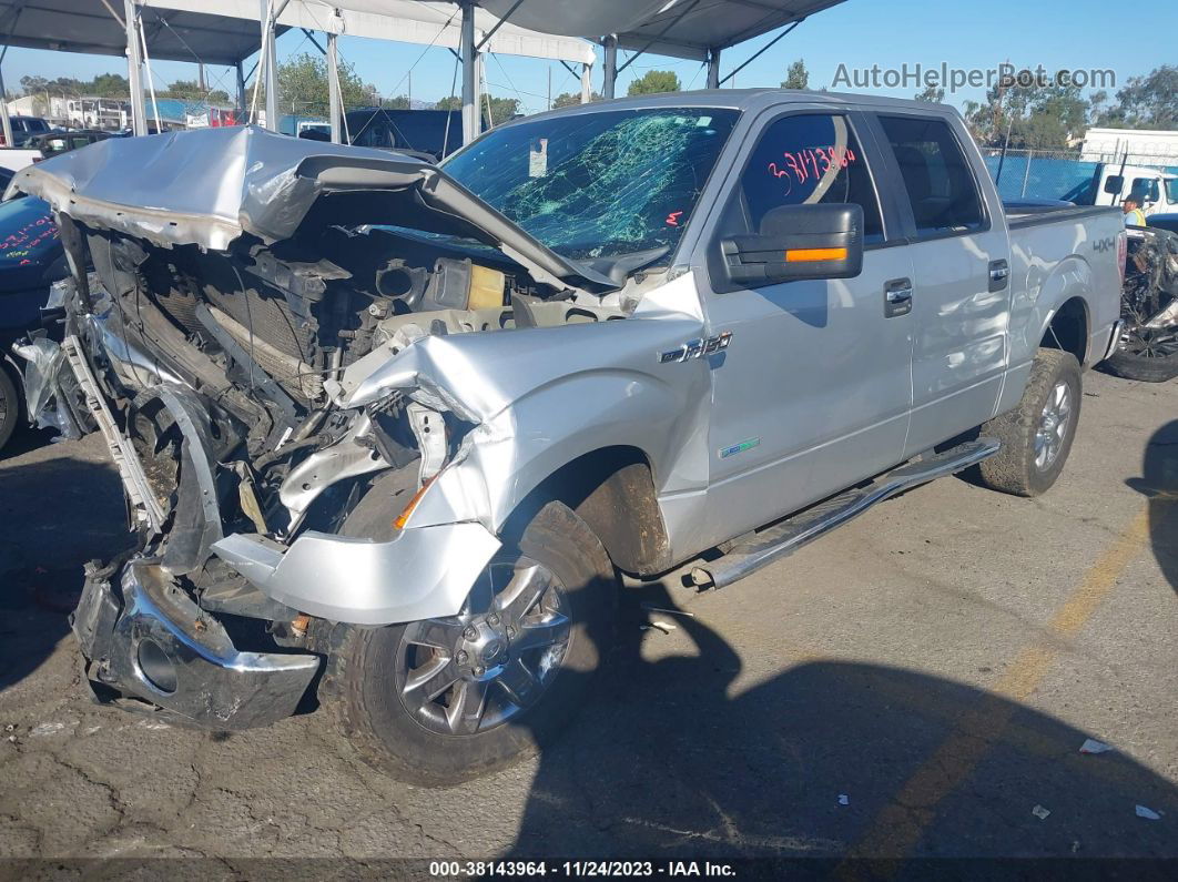 2014 Ford F-150 Xlt Silver vin: 1FTFW1ET0EFC73817