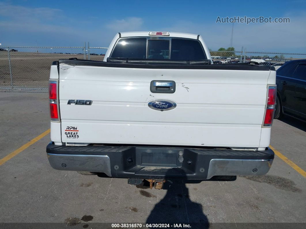 2014 Ford F-150 Xlt White vin: 1FTFW1ET0EKF25606