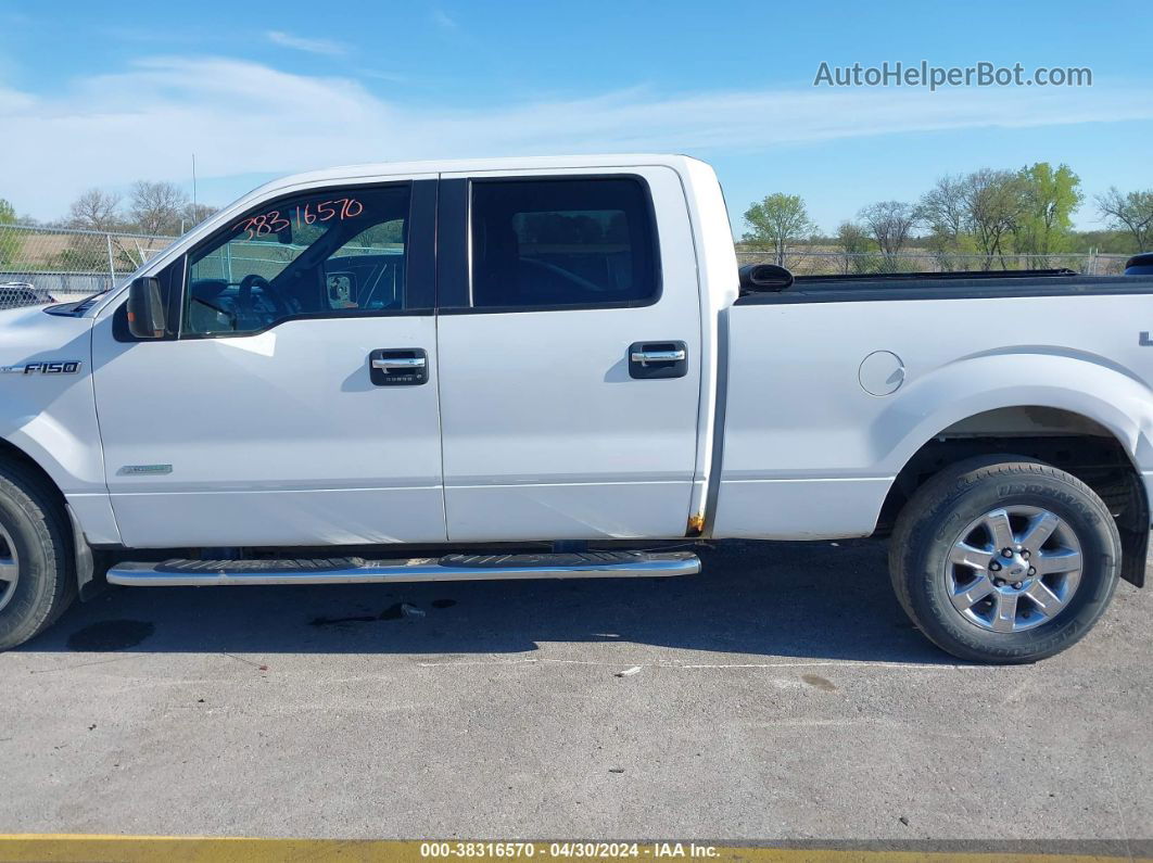 2014 Ford F-150 Xlt White vin: 1FTFW1ET0EKF25606