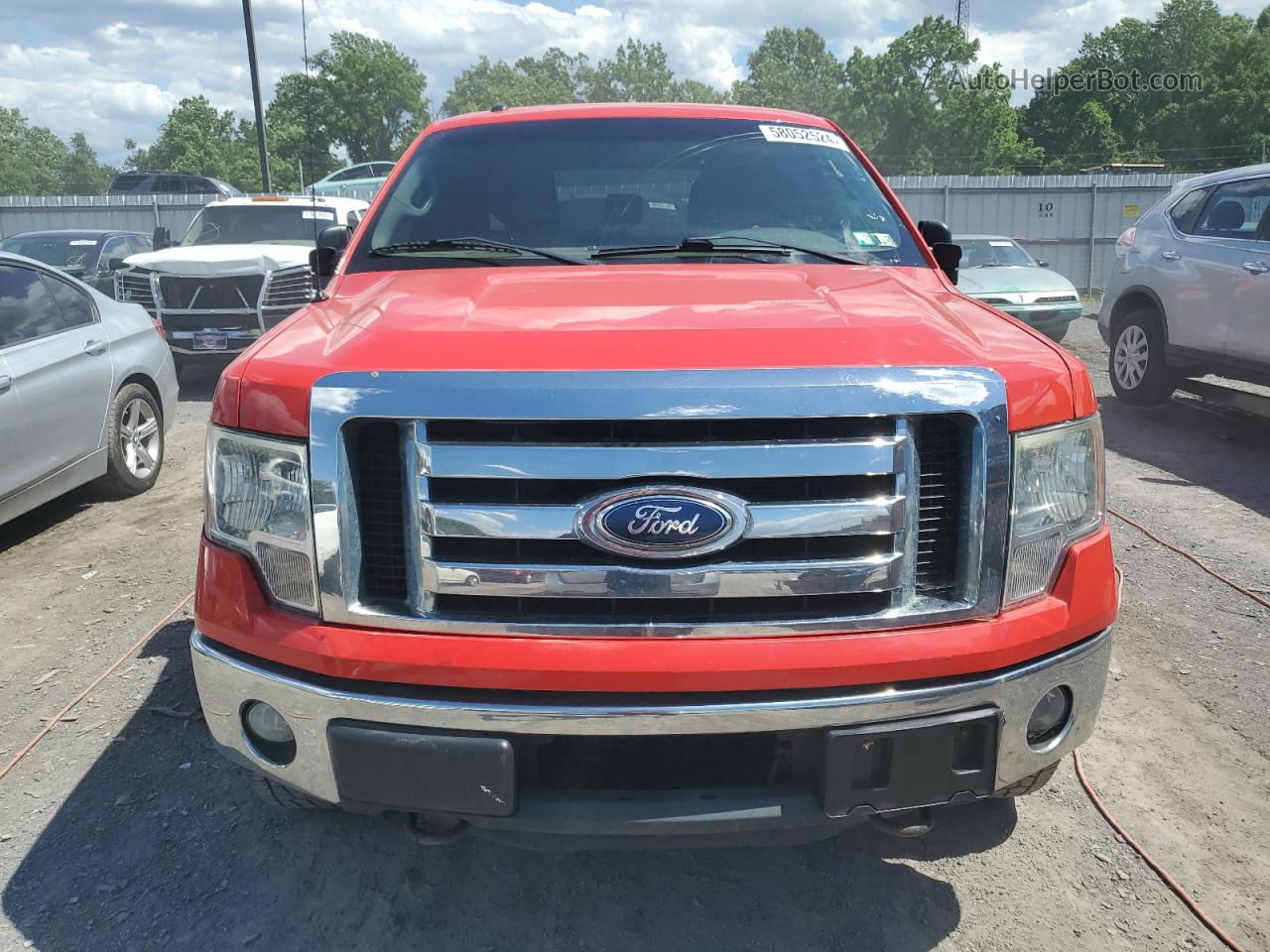 2011 Ford F150 Supercrew Red vin: 1FTFW1ET1BFB34663