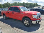 2011 Ford F150 Supercrew Red vin: 1FTFW1ET1BFB34663