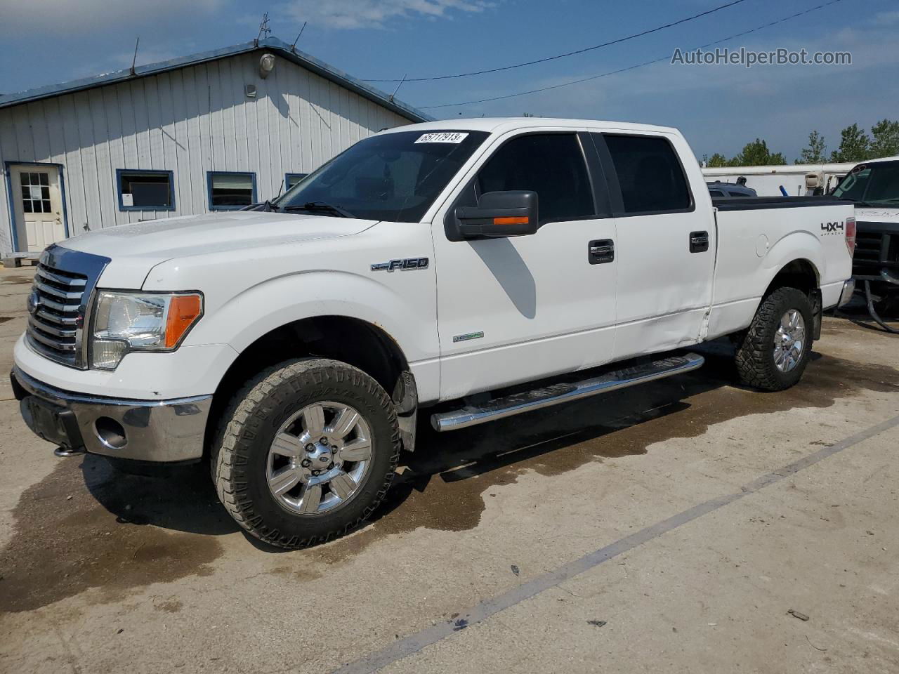 2011 Ford F150 Supercrew White vin: 1FTFW1ET1BFB84379