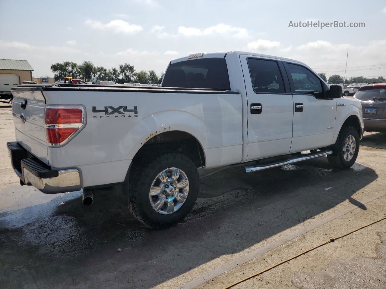 2011 Ford F150 Supercrew White vin: 1FTFW1ET1BFB84379