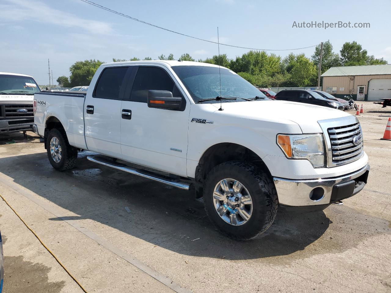 2011 Ford F150 Supercrew White vin: 1FTFW1ET1BFB84379