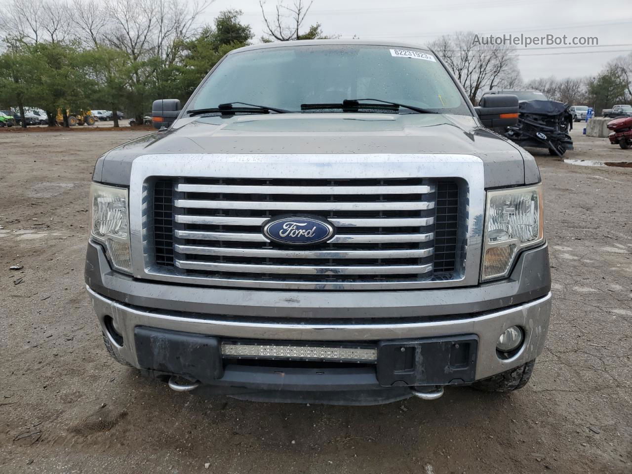 2011 Ford F150 Supercrew Gray vin: 1FTFW1ET1BFC71344