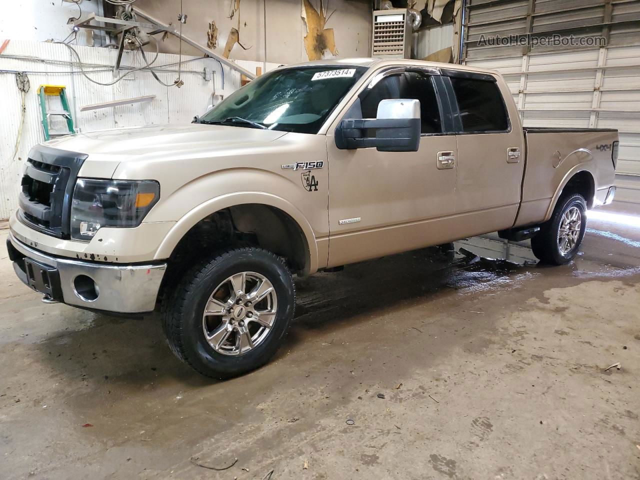 2011 Ford F150 Supercrew Tan vin: 1FTFW1ET1BFC92565