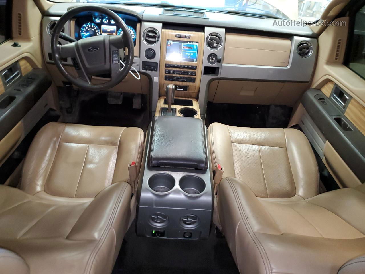 2011 Ford F150 Supercrew Tan vin: 1FTFW1ET1BFC92565