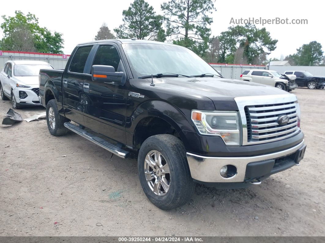 2014 Ford F-150 Xlt Black vin: 1FTFW1ET1EFA06704