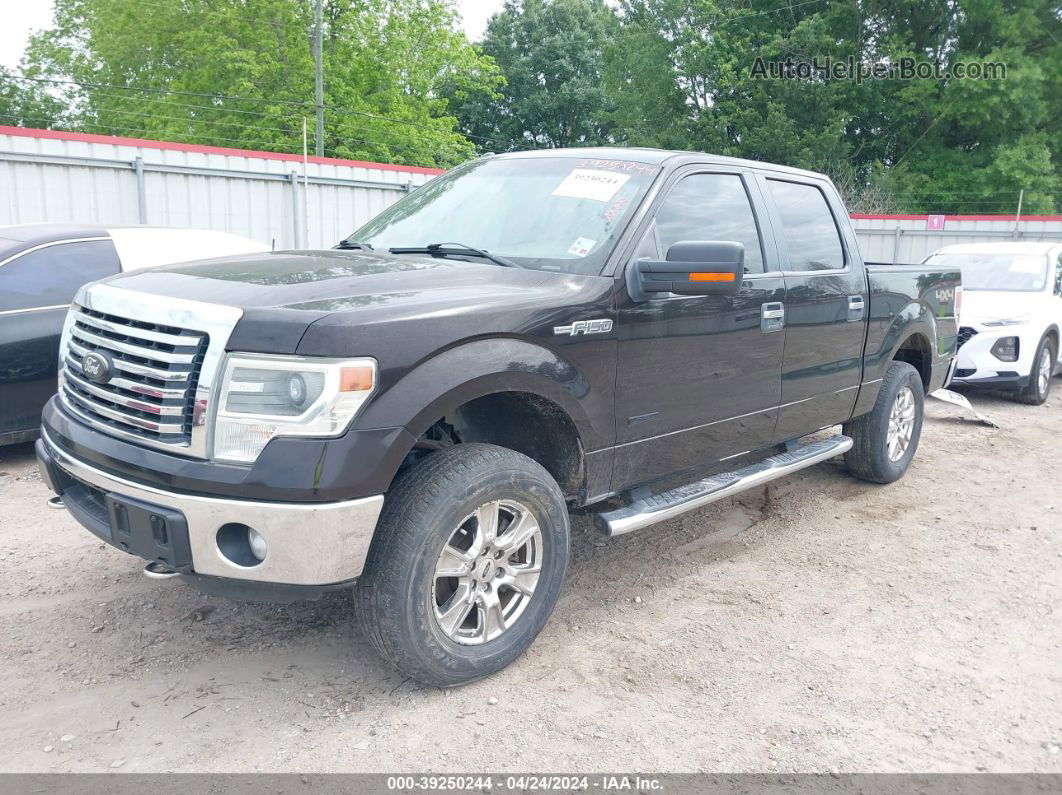 2014 Ford F-150 Xlt Black vin: 1FTFW1ET1EFA06704