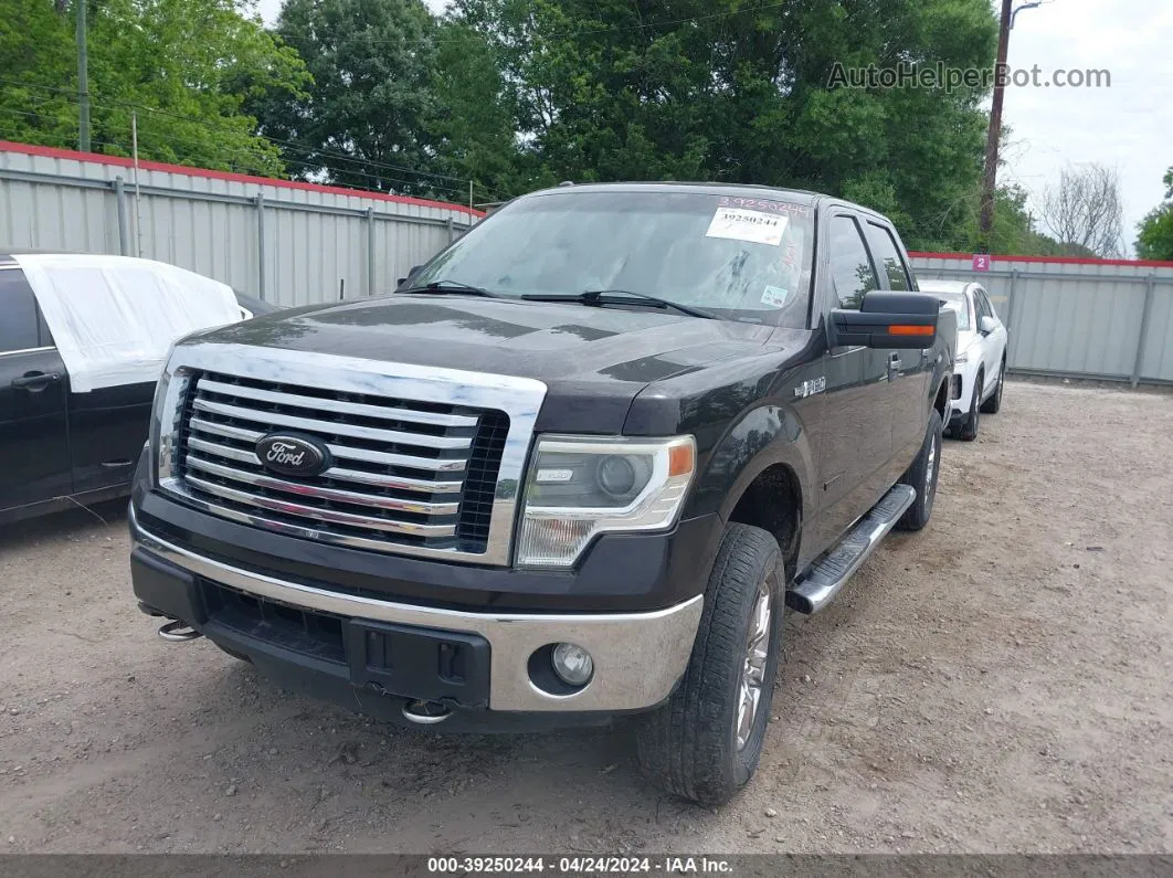 2014 Ford F-150 Xlt Black vin: 1FTFW1ET1EFA06704