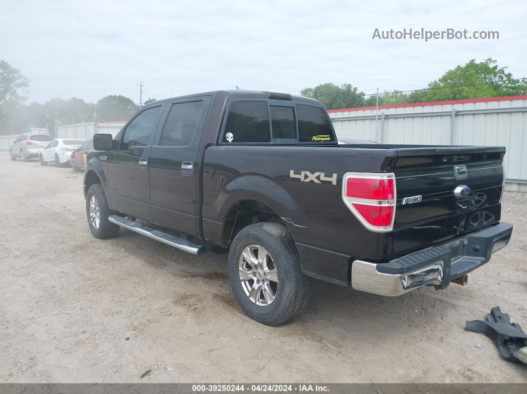 2014 Ford F-150 Xlt Black vin: 1FTFW1ET1EFA06704