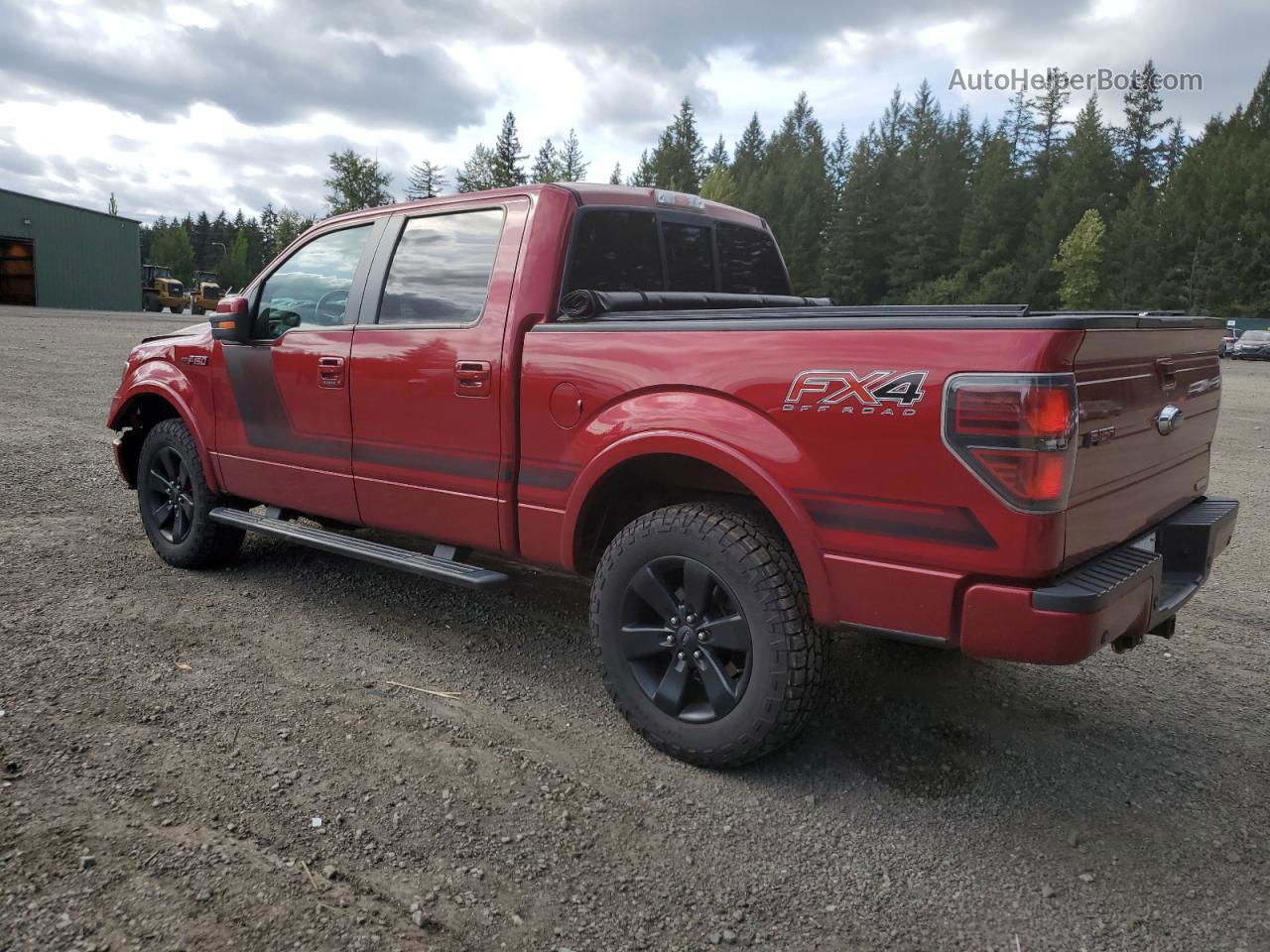 2014 Ford F150 Supercrew Red vin: 1FTFW1ET1EFA94167