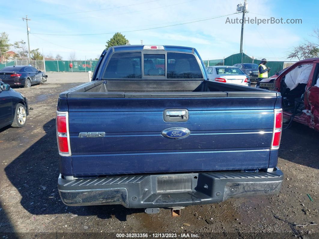 2014 Ford F-150 Xlt Blue vin: 1FTFW1ET1EFB92423