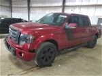 2014 Ford F150 Supercrew Burgundy vin: 1FTFW1ET1EFC56539