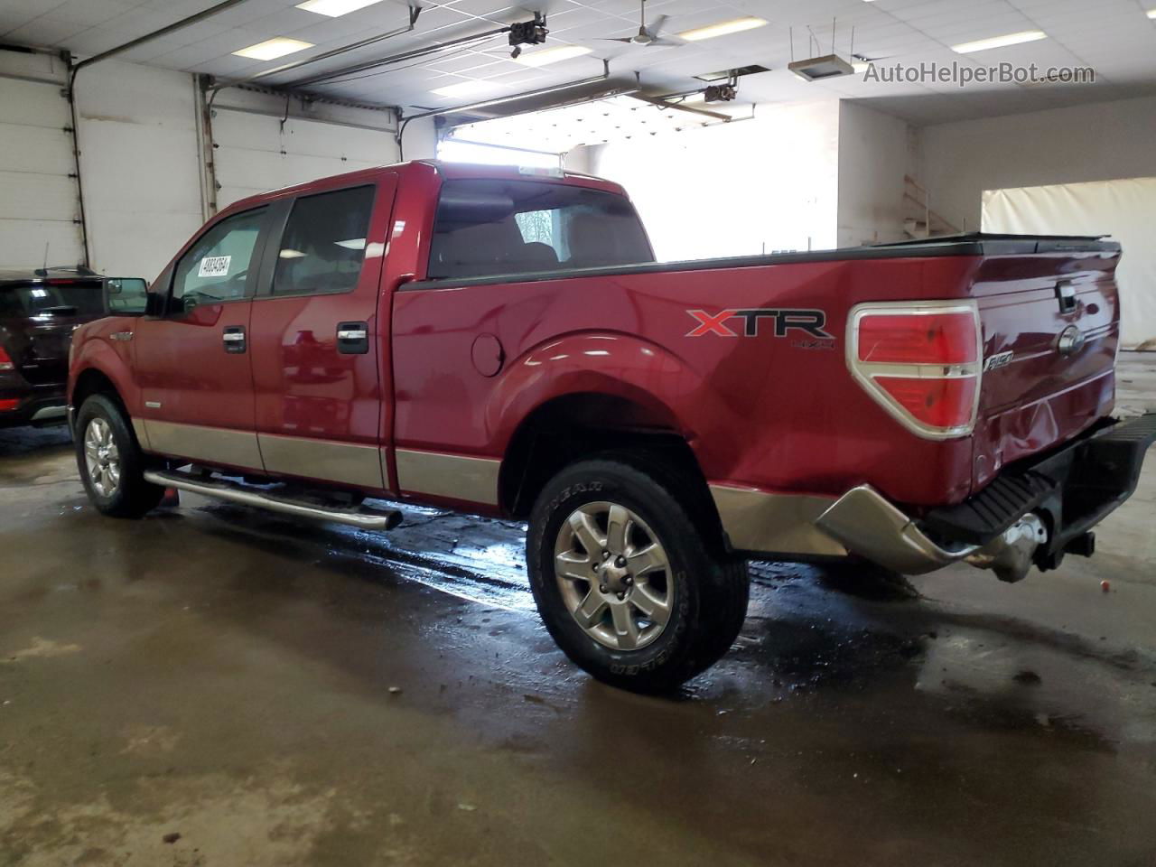 2014 Ford F150 Supercrew Red vin: 1FTFW1ET1EFC75270