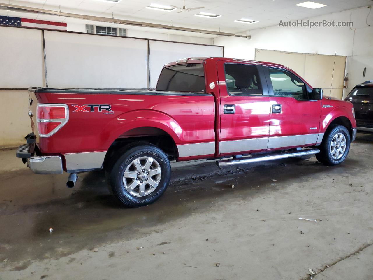 2014 Ford F150 Supercrew Red vin: 1FTFW1ET1EFC75270