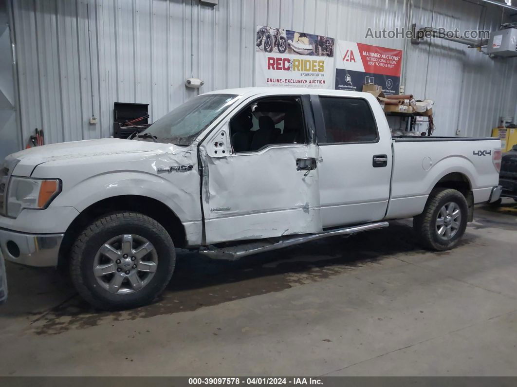 2014 Ford F-150 Xlt White vin: 1FTFW1ET1EFC95034