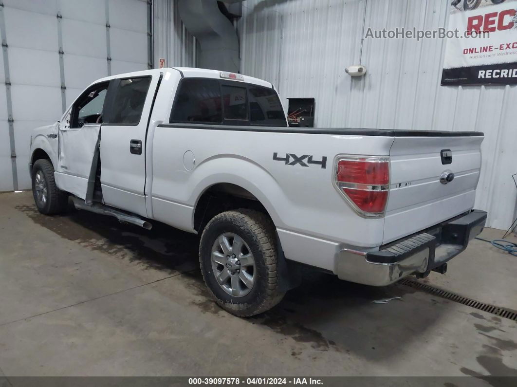 2014 Ford F-150 Xlt White vin: 1FTFW1ET1EFC95034