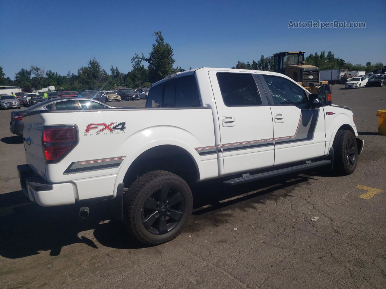 2014 Ford F150 Supercrew White vin: 1FTFW1ET1EFD14620