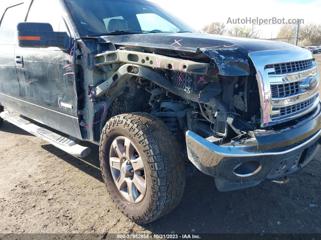 2014 Ford F-150 Xlt Black vin: 1FTFW1ET1EKD06122