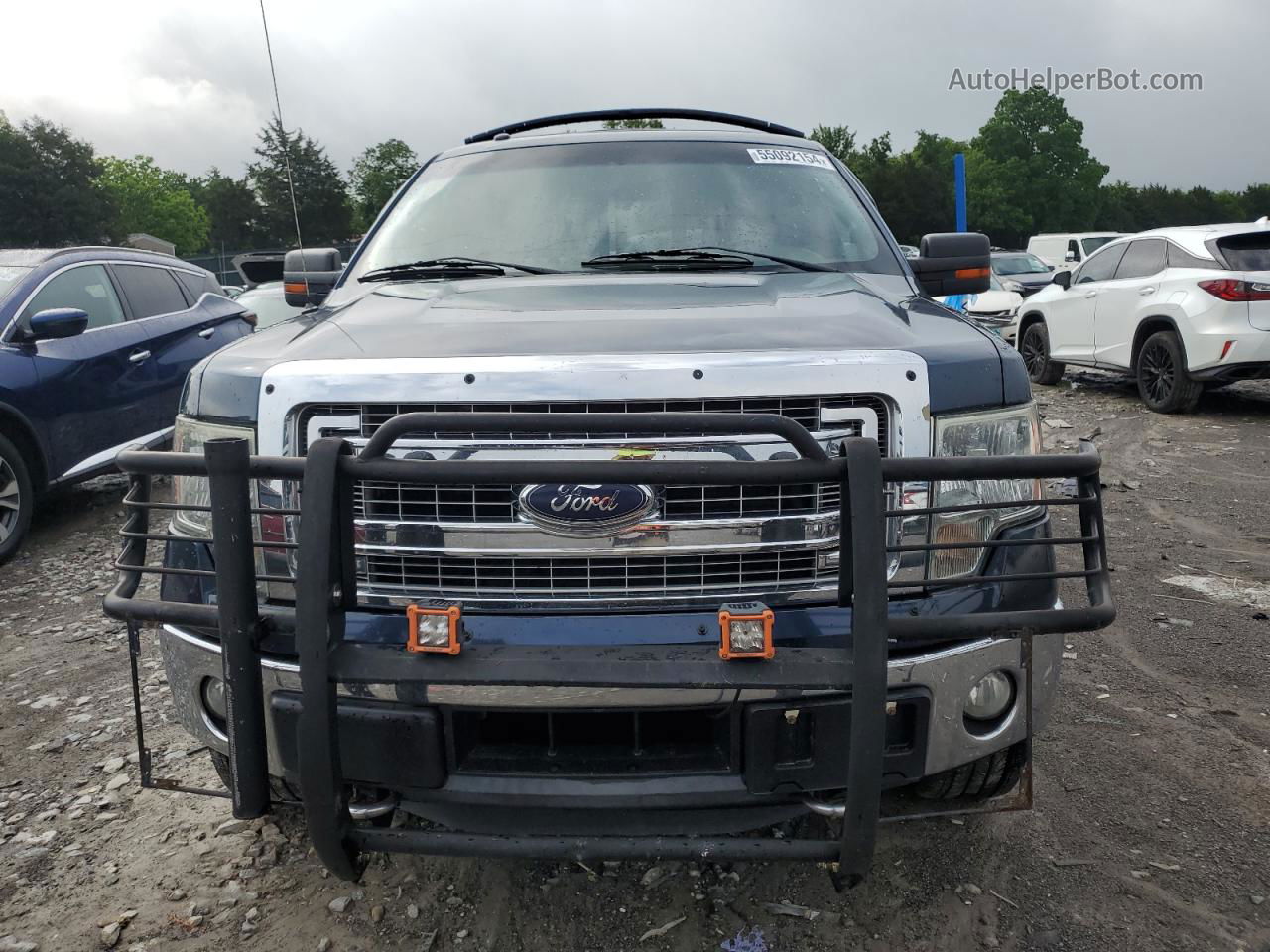 2014 Ford F150 Supercrew Blue vin: 1FTFW1ET1EKE36109