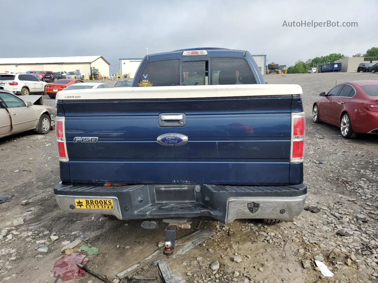 2014 Ford F150 Supercrew Blue vin: 1FTFW1ET1EKE36109