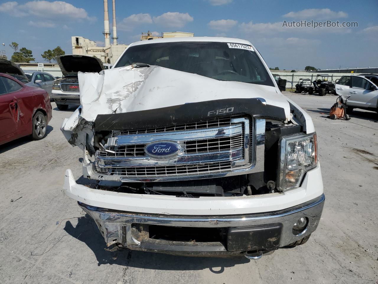 2014 Ford F150 Supercrew White vin: 1FTFW1ET1EKF15084