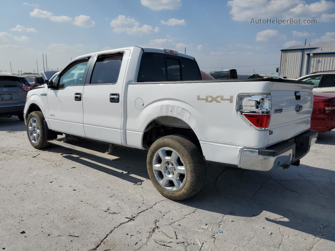 2014 Ford F150 Supercrew Белый vin: 1FTFW1ET1EKF15084