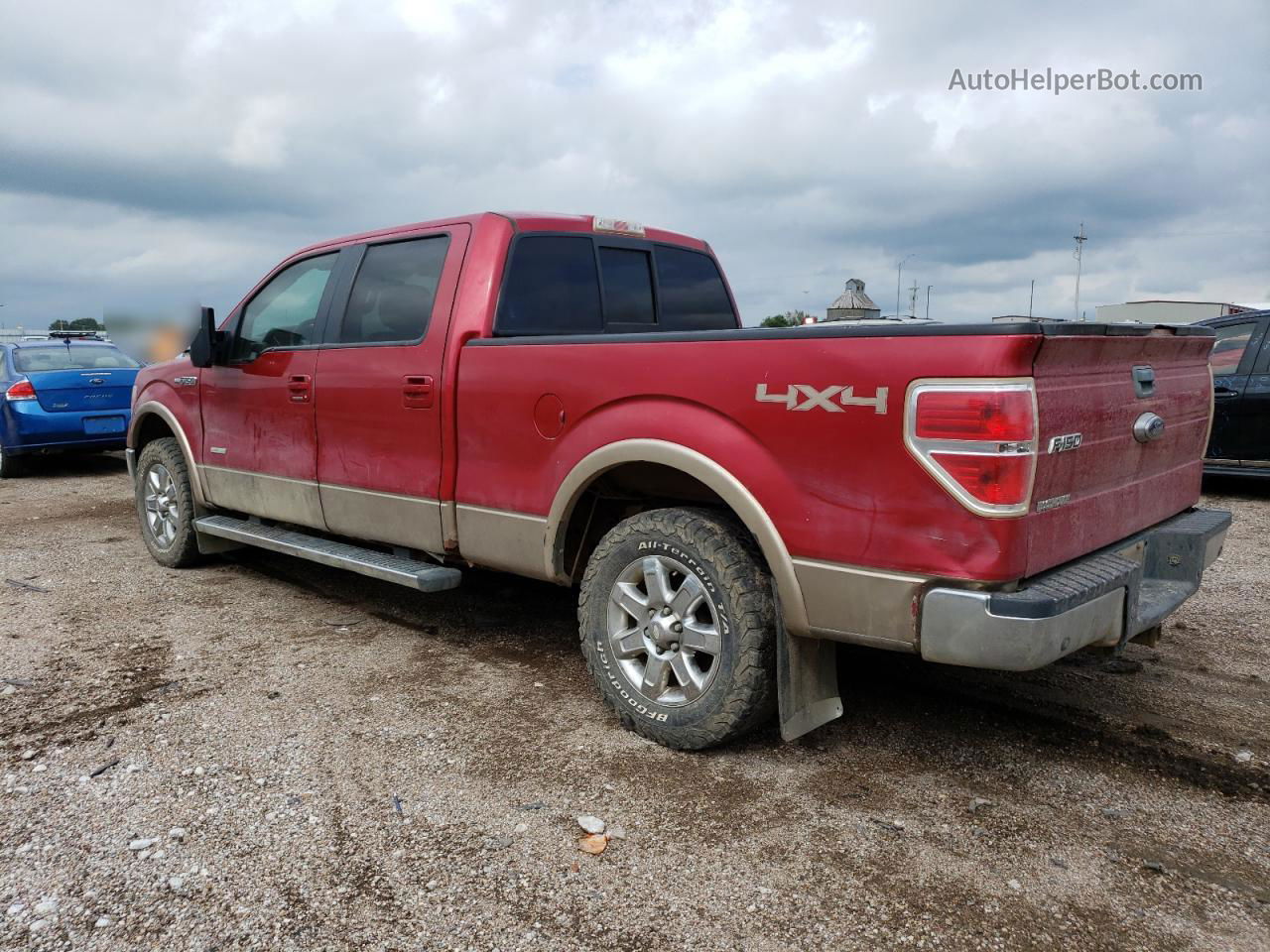 2011 Ford F150 Supercrew Red vin: 1FTFW1ET2BFA61481