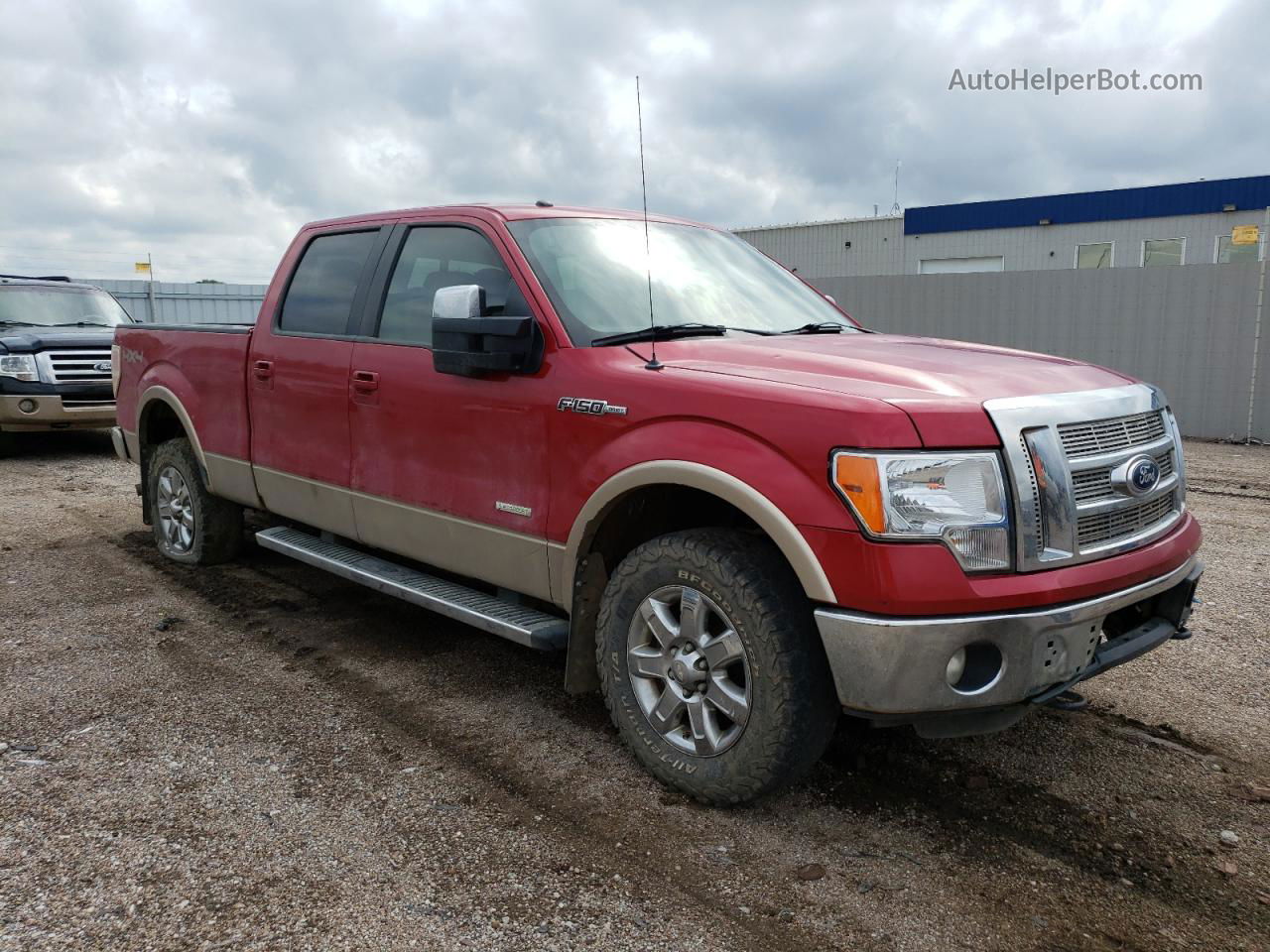 2011 Ford F150 Supercrew Red vin: 1FTFW1ET2BFA61481