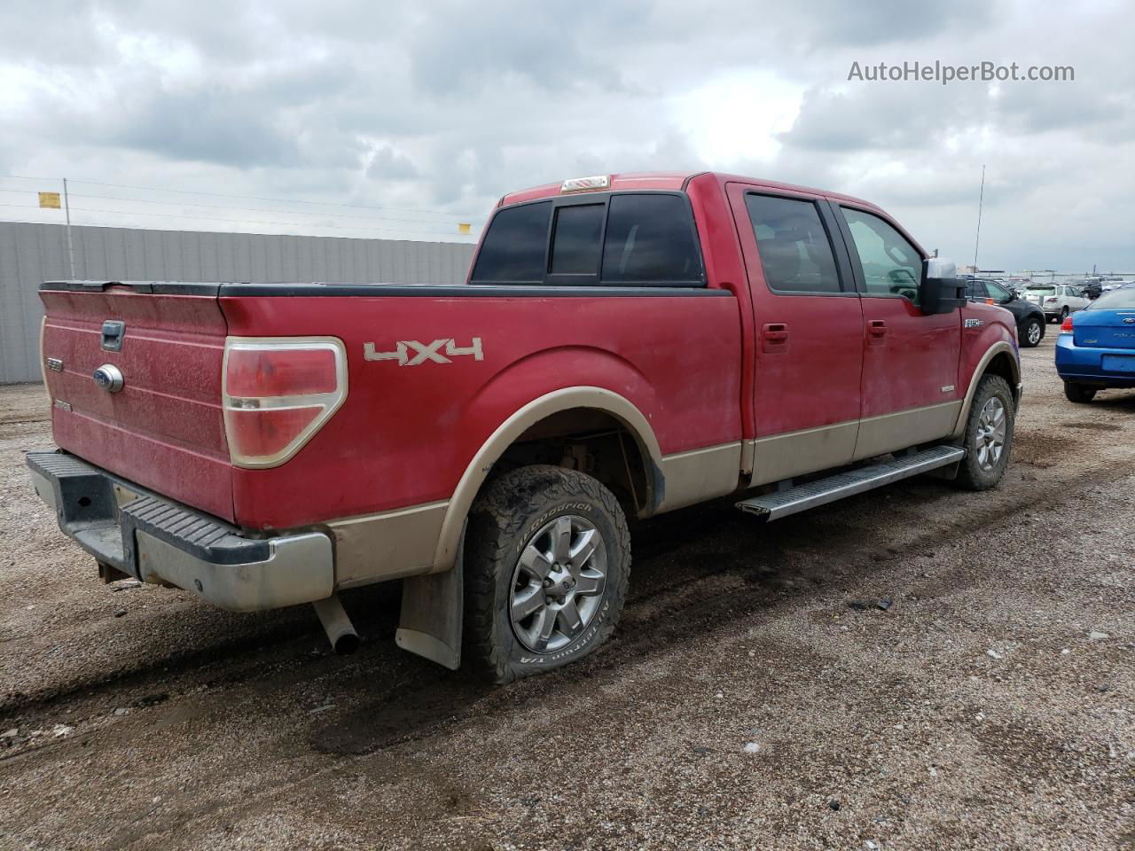 2011 Ford F150 Supercrew Red vin: 1FTFW1ET2BFA61481