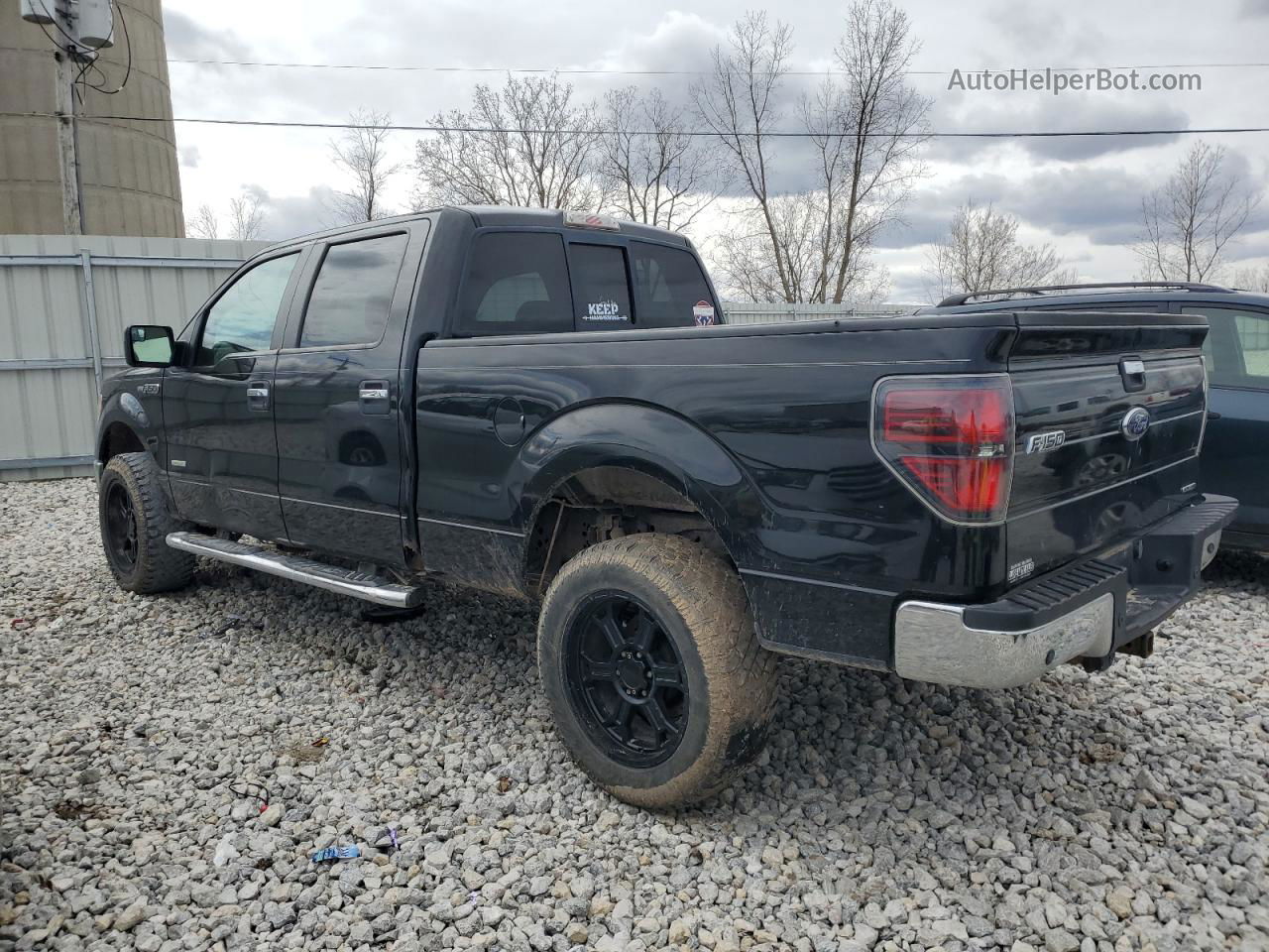 2011 Ford F150 Supercrew Black vin: 1FTFW1ET2BFB41346