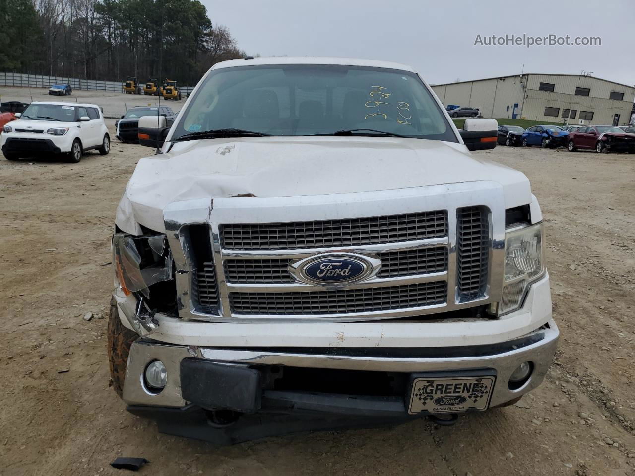 2011 Ford F150 Supercrew White vin: 1FTFW1ET2BFB74914