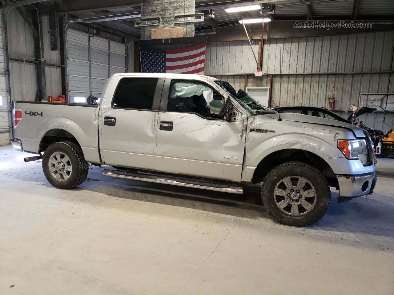 2011 Ford F150 Supercrew Silver vin: 1FTFW1ET2BKE09108