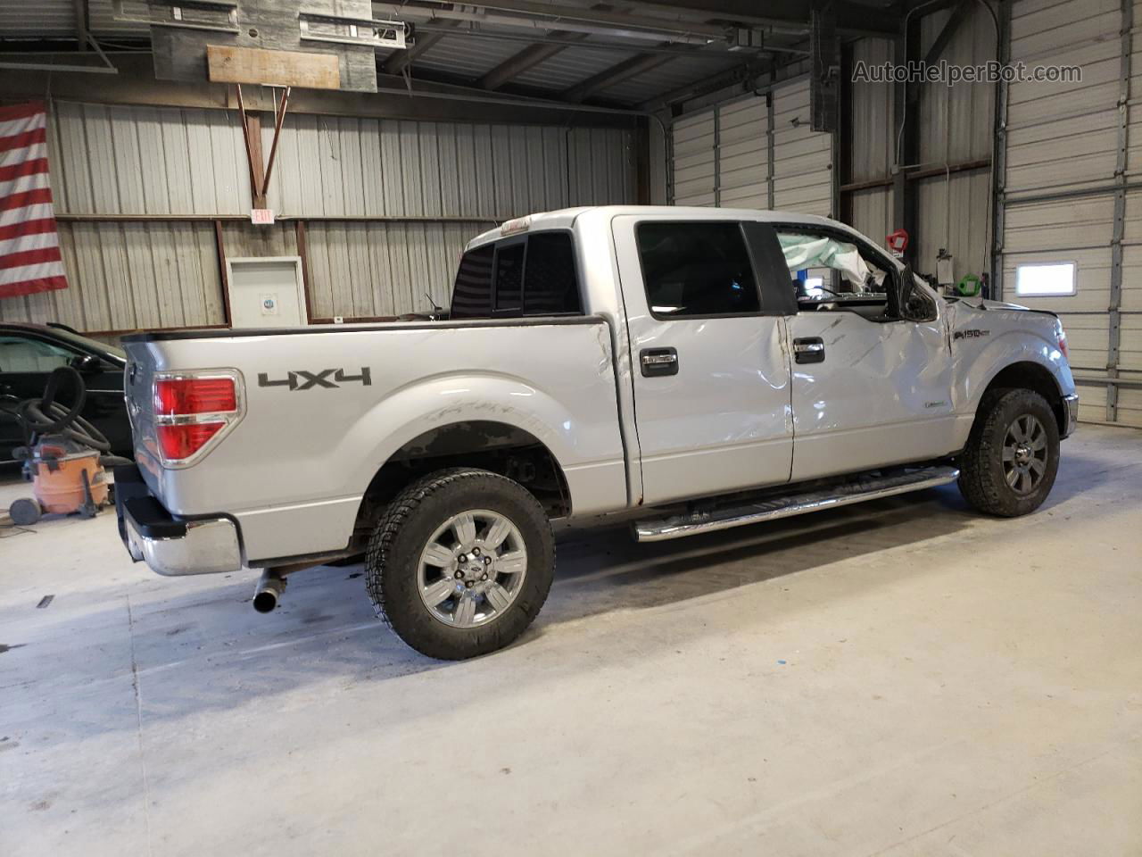 2011 Ford F150 Supercrew Silver vin: 1FTFW1ET2BKE09108