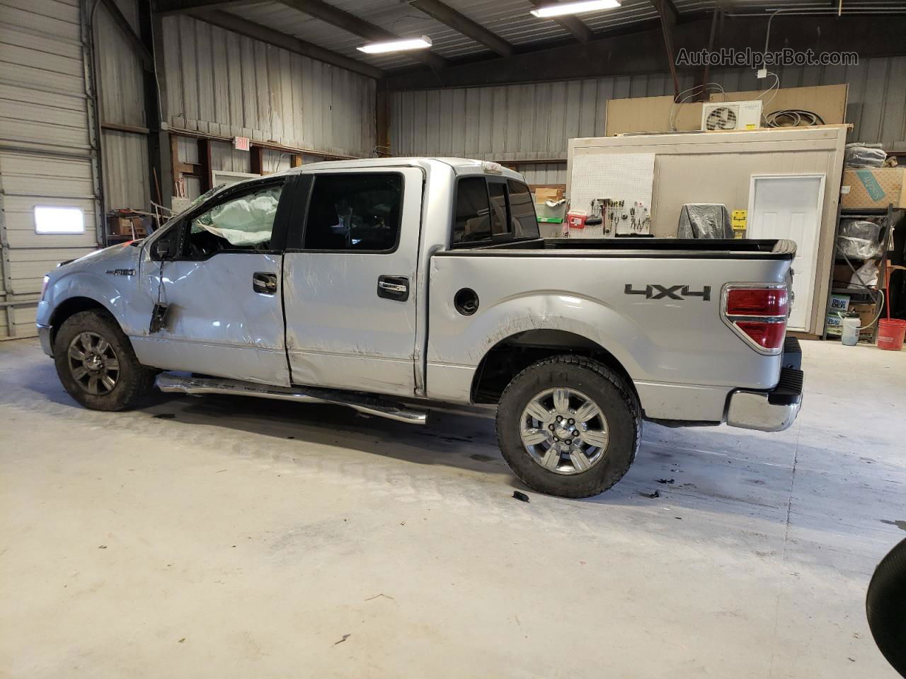 2011 Ford F150 Supercrew Silver vin: 1FTFW1ET2BKE09108