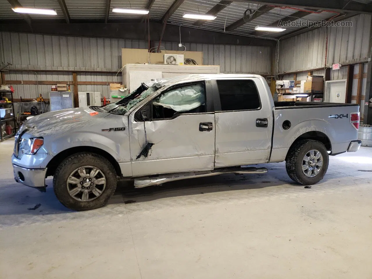 2011 Ford F150 Supercrew Silver vin: 1FTFW1ET2BKE09108