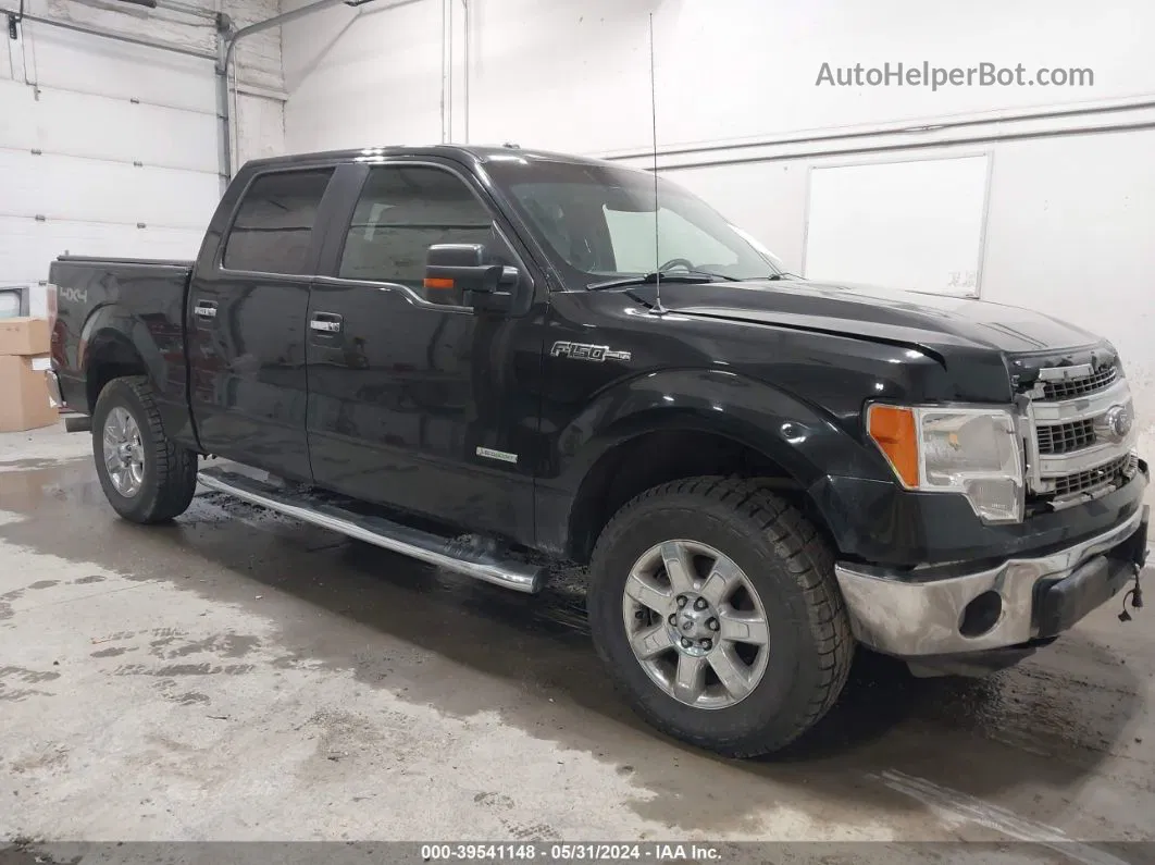 2014 Ford F-150 Xlt Black vin: 1FTFW1ET2EFB10604