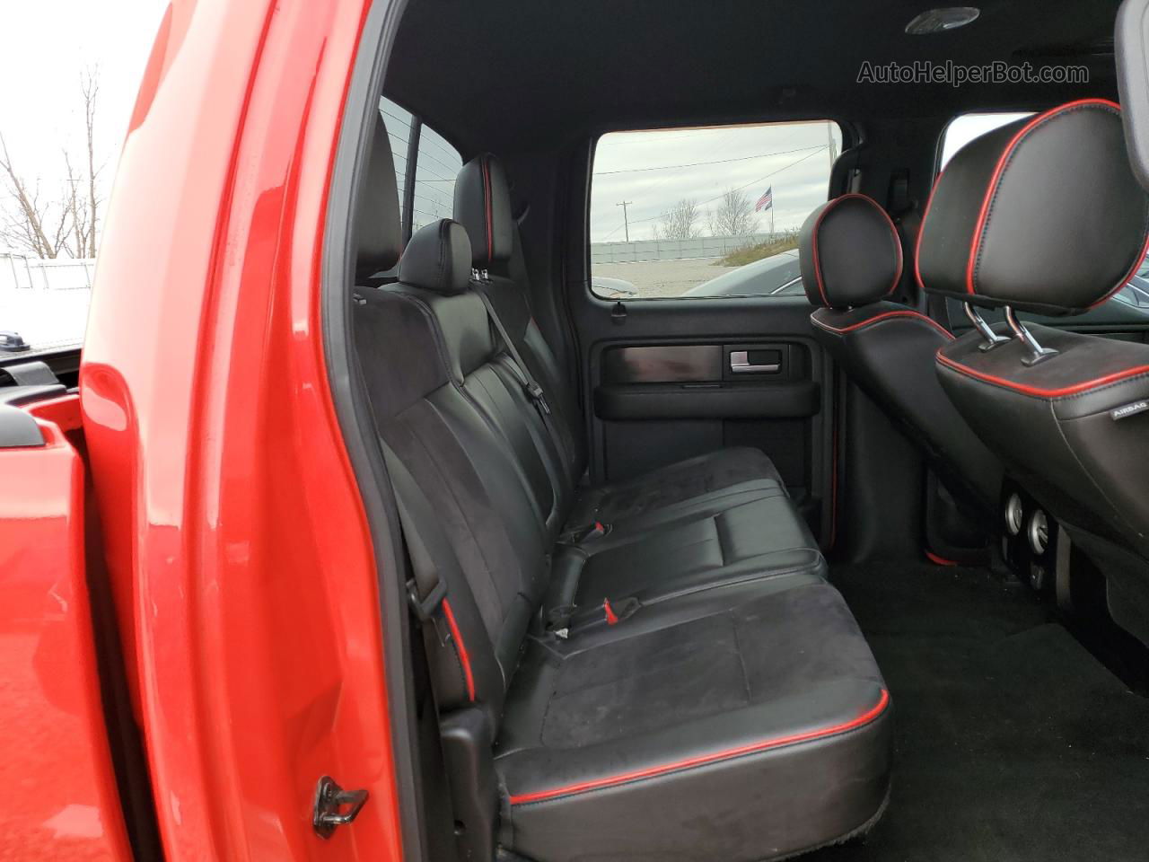 2014 Ford F150 Supercrew Красный vin: 1FTFW1ET2EFB11770