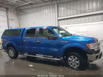 2014 Ford F-150 Xlt Blue vin: 1FTFW1ET2EFB17729