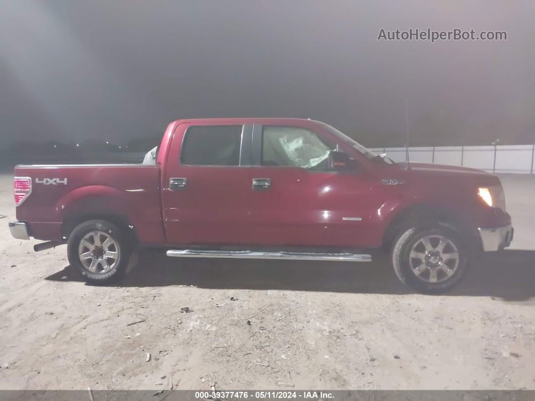 2014 Ford F-150 Xlt Красный vin: 1FTFW1ET2EFC68893