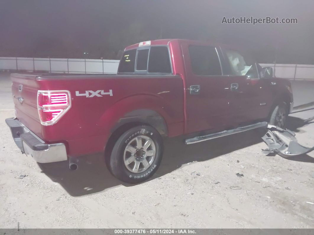 2014 Ford F-150 Xlt Красный vin: 1FTFW1ET2EFC68893